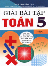 Giải bài tập toán lớp 5 tập 1